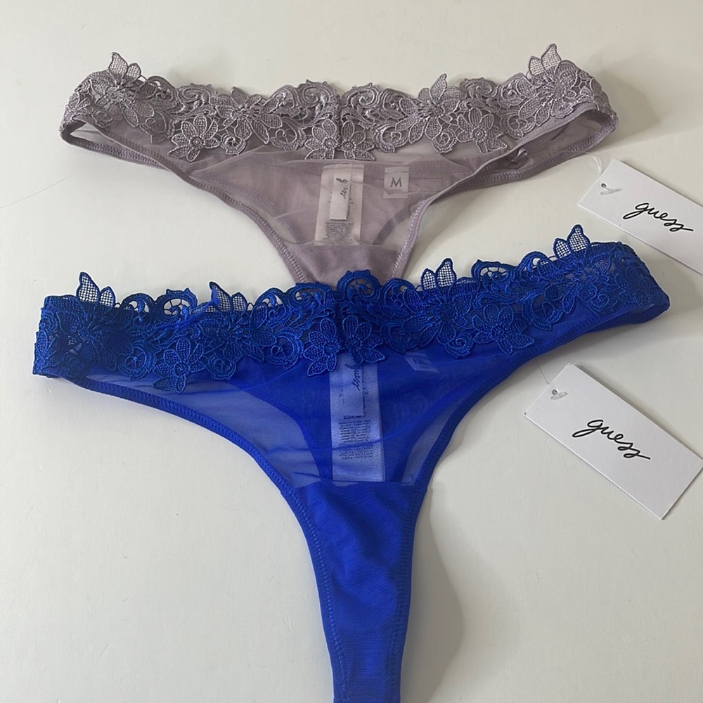 Guess Arlene Thong Panties. Two Pairs Medium / 6